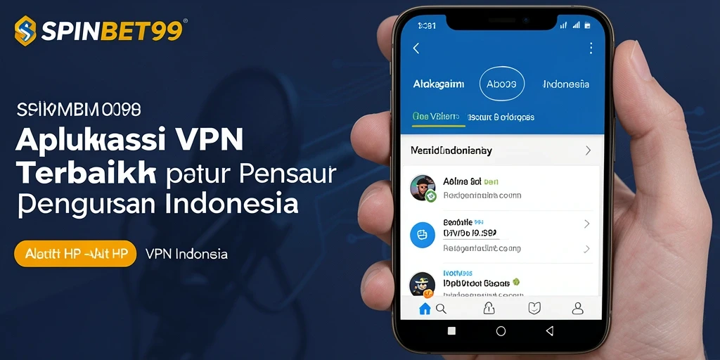 Antarmuka intuitif SPINBET99 untuk VPN Indonesia.